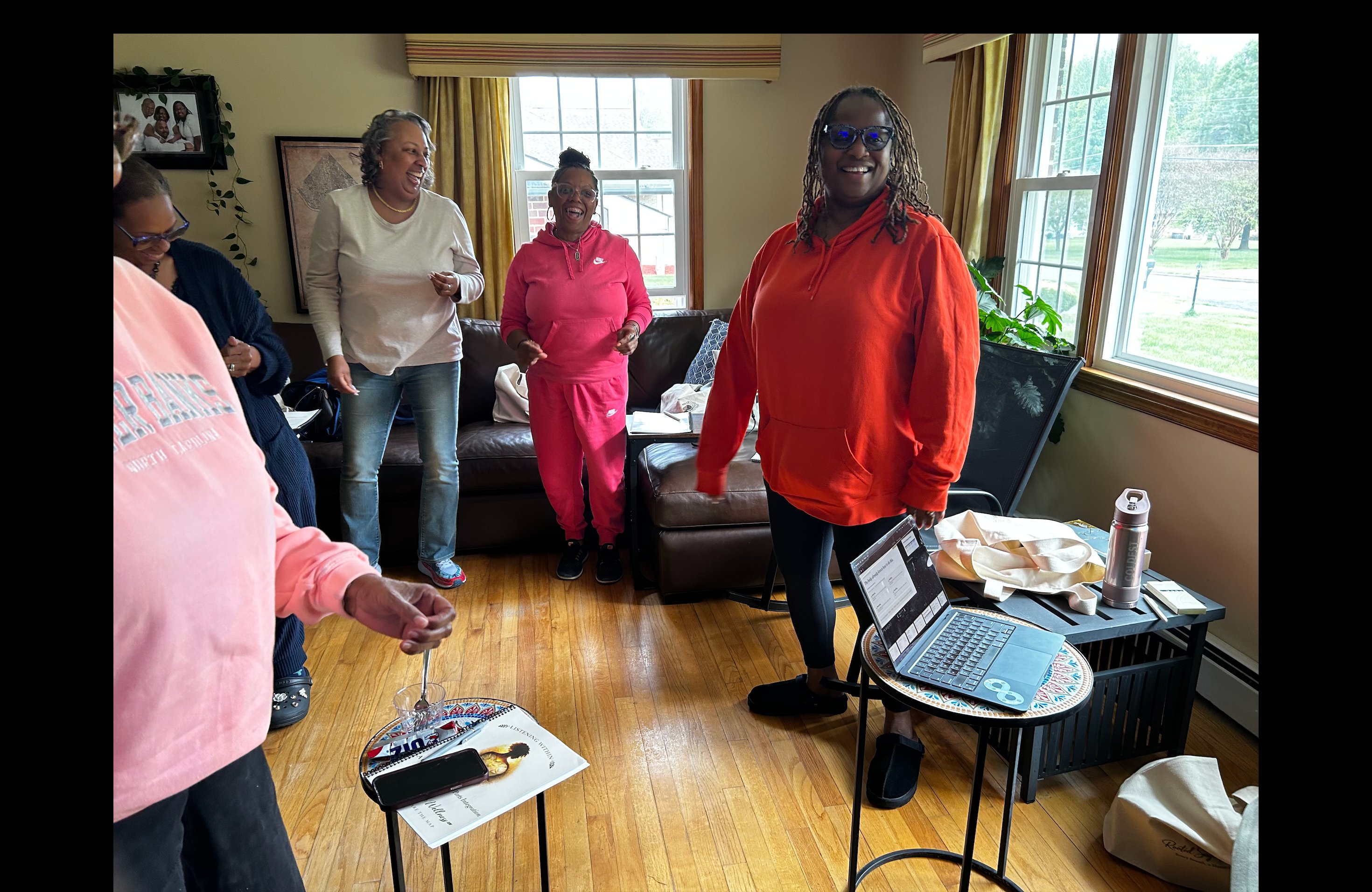 Listening Within — women at the workshop